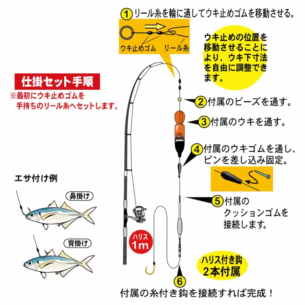 がまかつ「遠投泳がせのませパーフェクト」