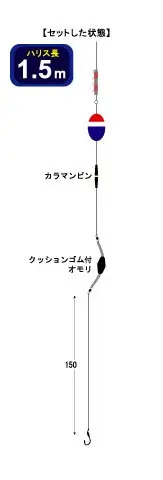 オーナーばり「セット一発泳がせのませ」